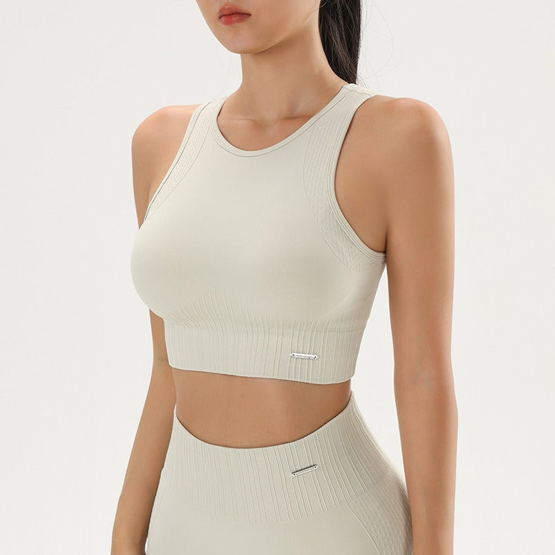 Breathable sports bra