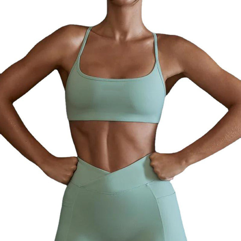 Shockproof sports bra