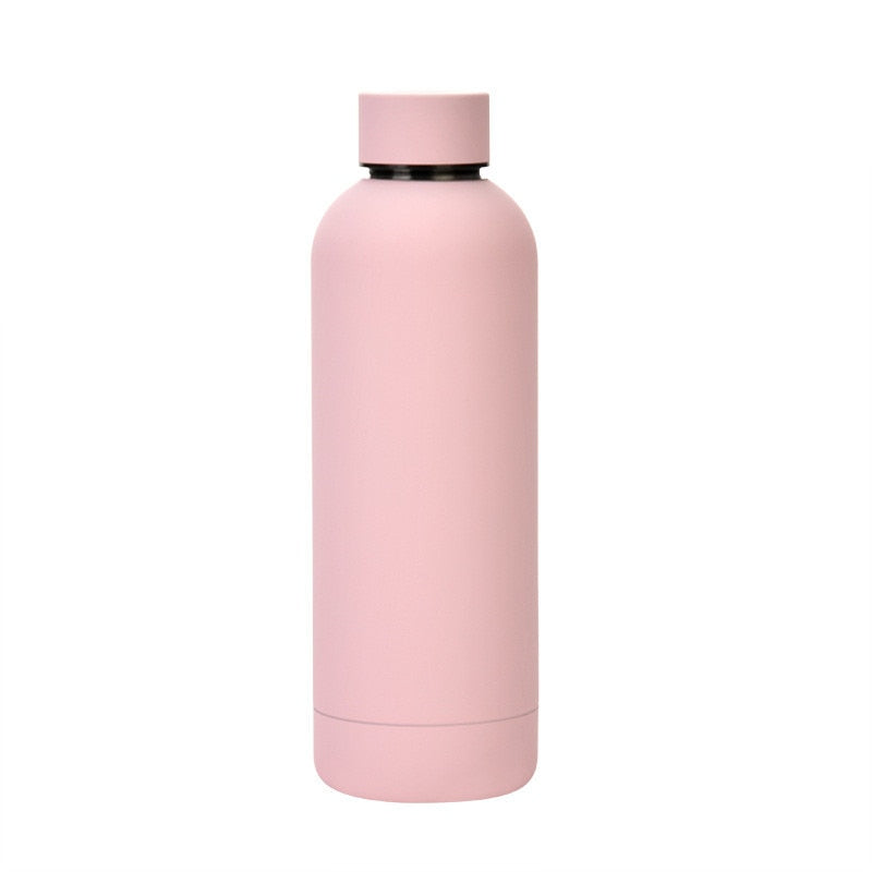 Stainless steel thermal water bottle - matte