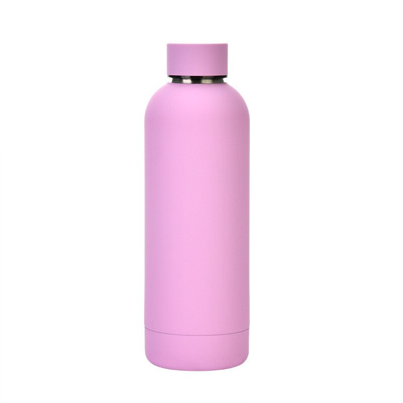 Stainless steel thermal water bottle - matte
