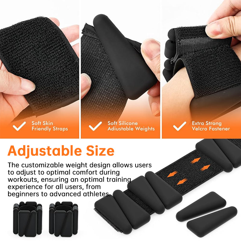 Adjustable Ankle/wrist Weights (0.5lb Each)