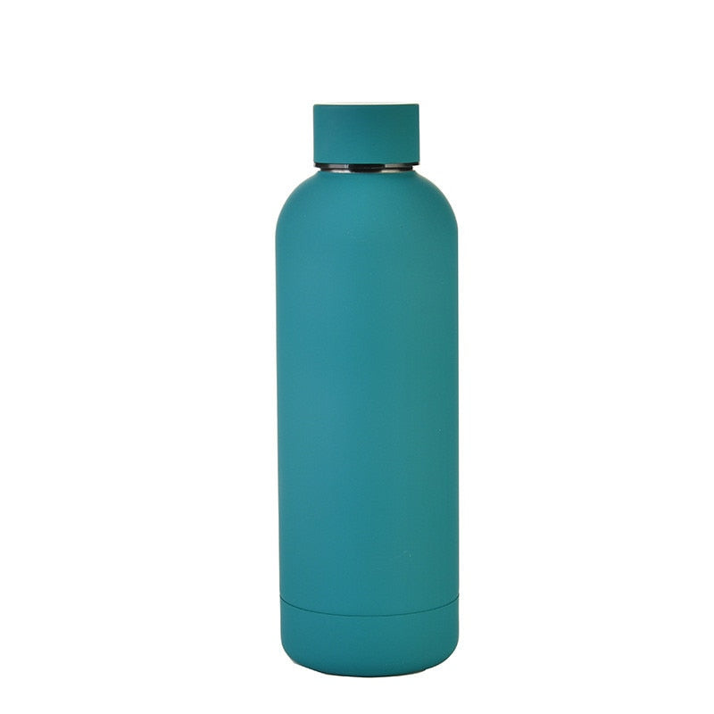 Stainless steel thermal water bottle - matte