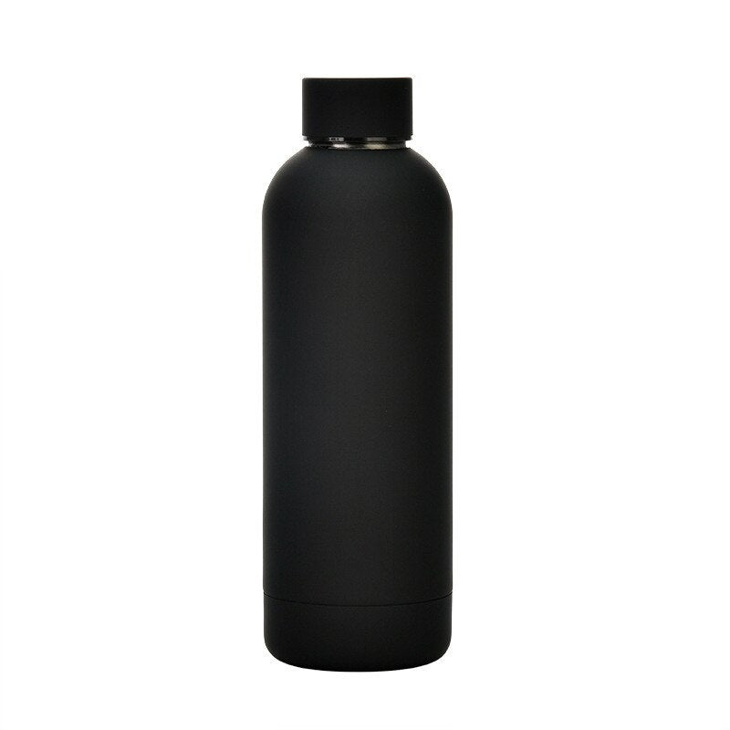 Stainless steel thermal water bottle - matte
