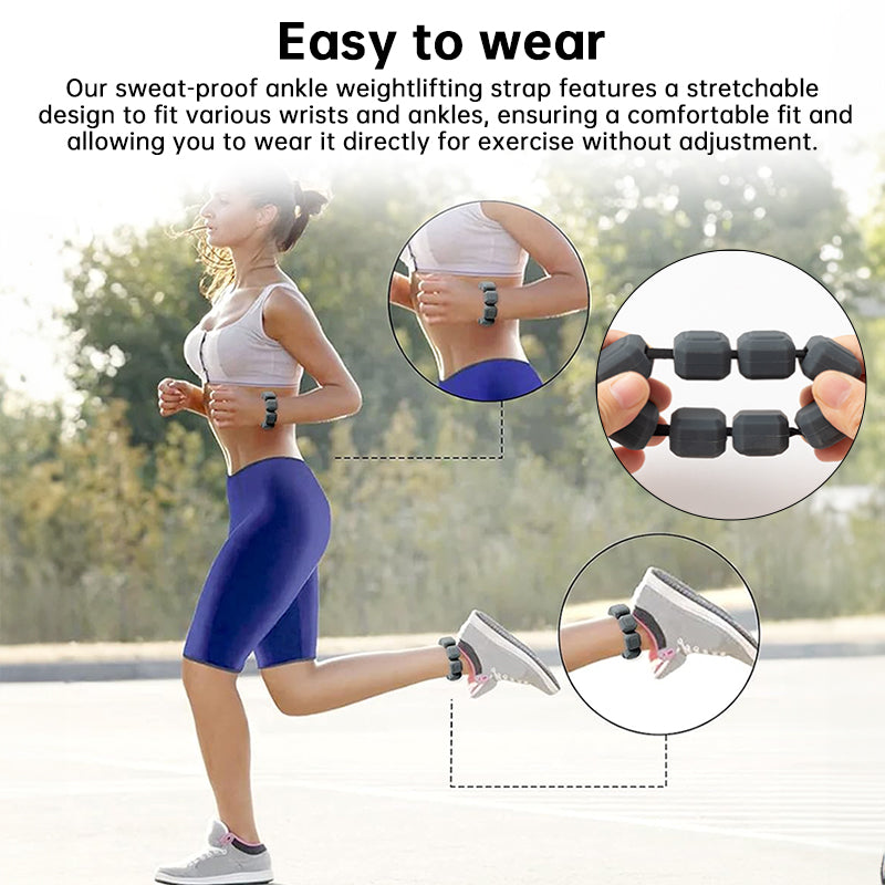 Ankle Weights & Wrist Weights, 1lb 2lb 4lb Options
