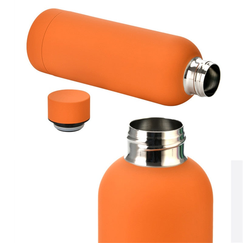 Stainless steel thermal water bottle - matte